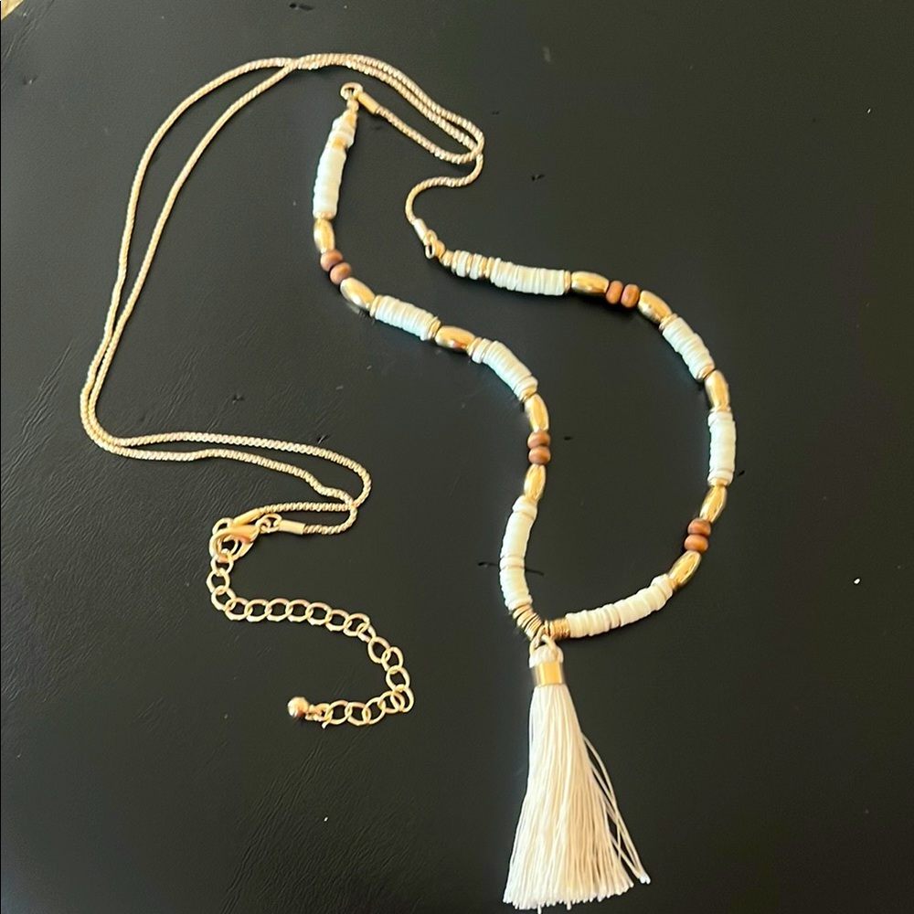 Boho Long Tassel Necklace